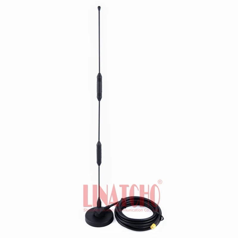 

omni GSM 900/1800MHz magnetic base bracket dual band antenna 3M cable SMA male