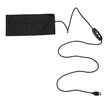 Горячая 3 шестерни Отрегулированная температура DIY тепловой жилет куртка одежда перчатки обувь с подогревом колодки USB Электрический грелку