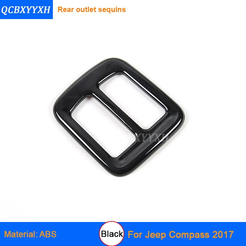 Автомобильный Стайлинг, черный цвет, для Jeep Compass, украшение интерьера автомобиля, блестки, автомобильная наклейка, внутренняя дверная ручка, коробка с блестками - Название цвета: D