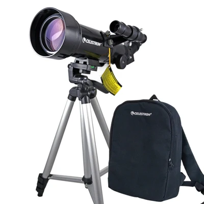 

CELESTRON PowerSeeker 70400 Terrestrial Astronomical Compact Telescope Travel Scope 70x400 W/Bag