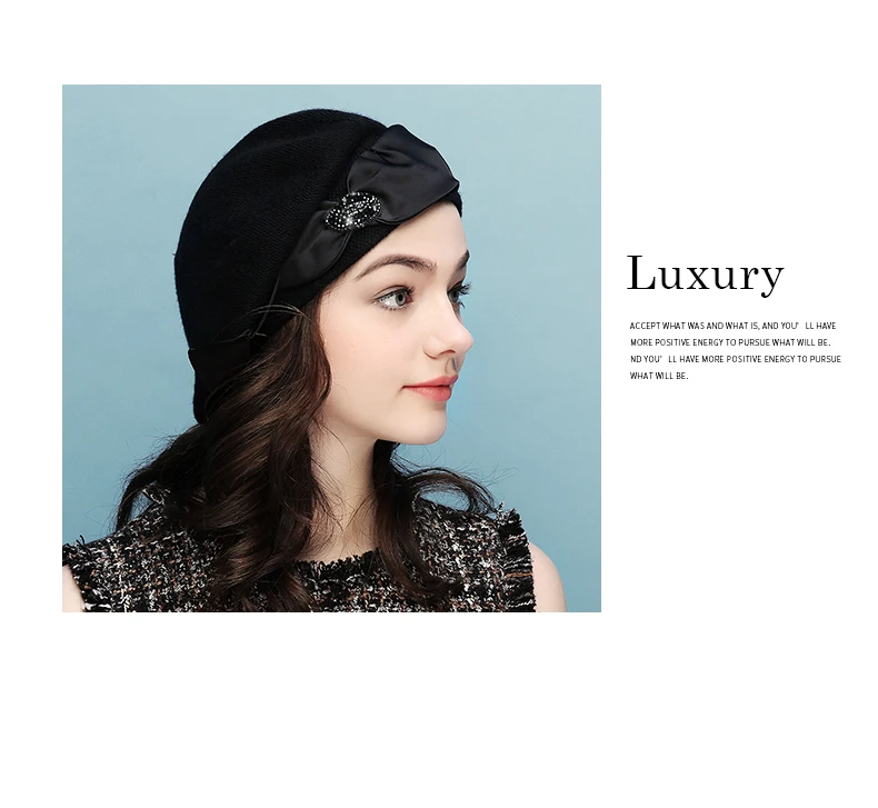Зимняя шапка Для женщин шерсть кашемир Для женщин s теплая брендовая Повседневное высокое качество Для женщин Vogue вязаная Шапки для девочек Кепки