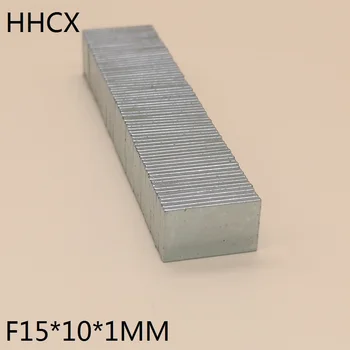

10pcs/lot Magnet 15x10x1 mm N38 Strong Square NdFeB Rare Earth Magnet 15*10*1 mm Neodymium Magnet 15mm x 10mm x 1mm