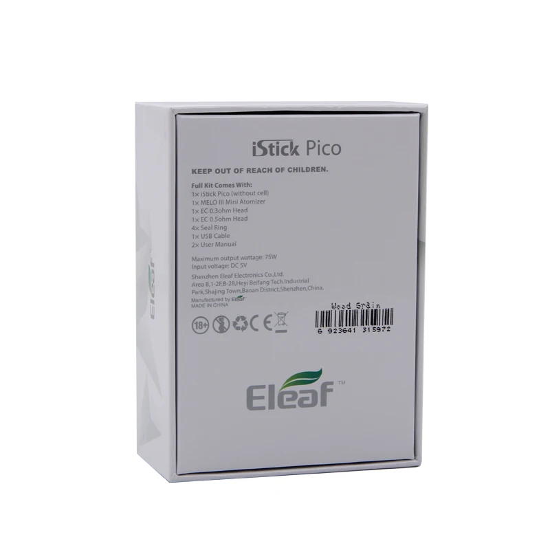 Подлинный eleaf пластиковый чехол для колонки с Melo III/Melo III Mini Tank 2 мл ослепительно