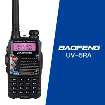 

Baofeng UV5RA Ham Two Way Radio Dual-Band 136-174/400-520 MHz Transceiver Alarm LED portable radio Walkie Talkies UV5RA