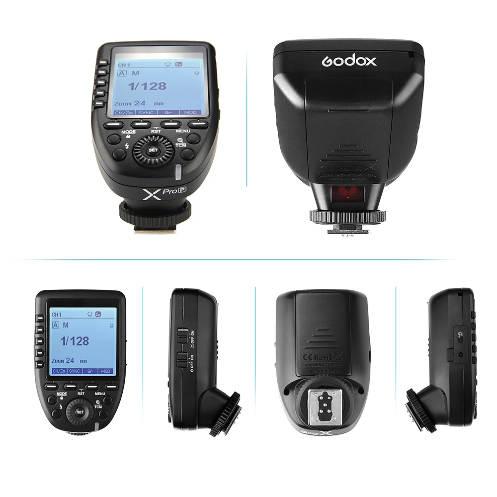 Godox XproP 2 4G беспроводной триггерный передатчик вспышки TTL Autoflash 1/8000s HSS с большим