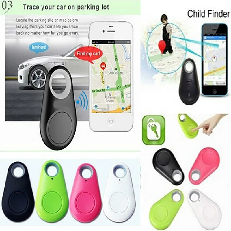 Anti-Lost Theft Device Alarm Bluetooth Remote GPS Tracker Child Pet Bag Wallet Key Finder Phone Box 10.8