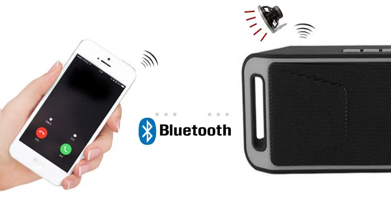 HQ беспроводной Bluetooth динамик портативный 3D стерео музыкальный плеер микрофон громкой связи вызов для hpones# SK888