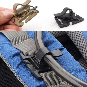 

3pcs/set Adjustable 8 Segment Angle Hose Clip Fits Hydration Bladder Tube Trap Hose Clip Strap For Molle