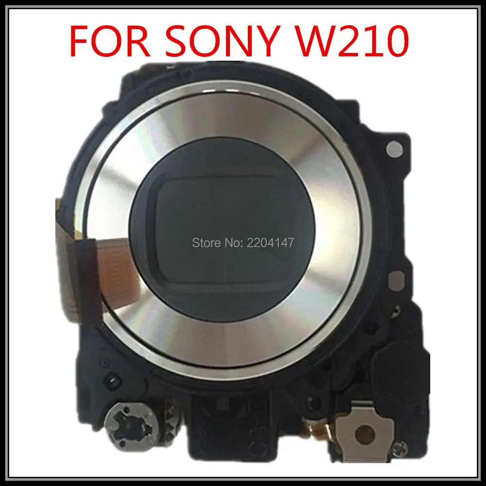 

100% Original new Lens Zoom Unit For SONY Cybershot DSC-W210 W210 Digital Camera Repair Part NO CCD