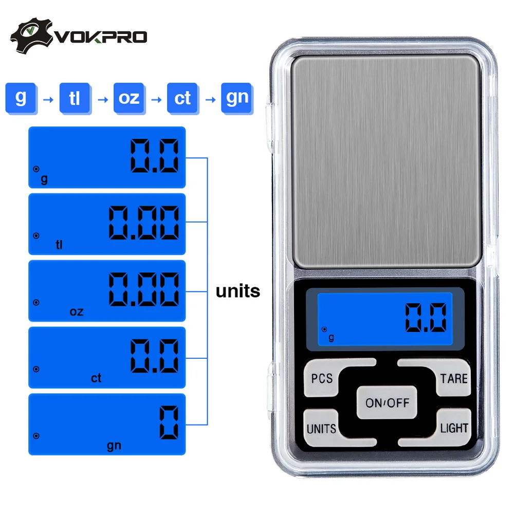 Цифровые Мини весы 100/200/300/500 г 0 01/0 1 высокоточные электрические карманные для