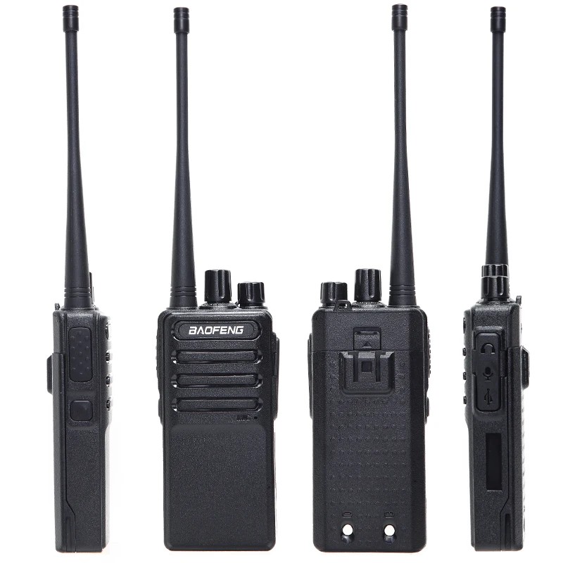 4 шт. Baofeng BF-V9 USB 5В Быстрая зарядка рация 5 Вт UHF 400-470 МГц коммуникатор Ham CB портативное радио обновление BF-888S