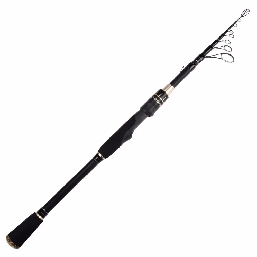 

Telescopic Fishing Rods 24 Ton Toray Carbon Blanks Durable/Lightweight Stainless-Steel Guides Comfortable EVA Handle