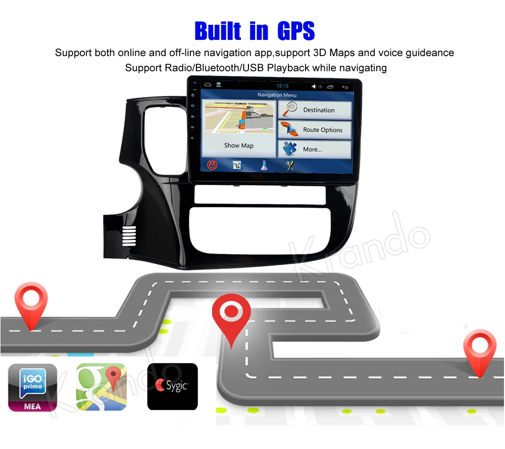 Excellent Krando 10.1" Android 7.1 car radio gps navigation multimedia system for Mitsubish Outlander 2015+ audio player WIFI 3G DAB+ 2 Excellent Krando 10.1" Android 7.1 car radio gps navigation multimedia system for Mitsubish Outlander 2015+ audio player WIFI 3G DAB+ 2