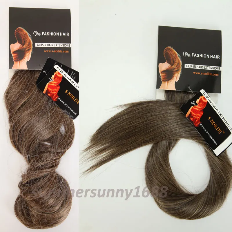S-noilite Fall to waist 46-76 CM Longest Clip in One Piece Hair Extensions One Piece Real Natural Thick Synthetic hair Extention S-noilite Fall to waist 46-76 CM Longest Clip in One Piece Hair Extensions One Piece Real Natural Thick Synthetic hair Extention