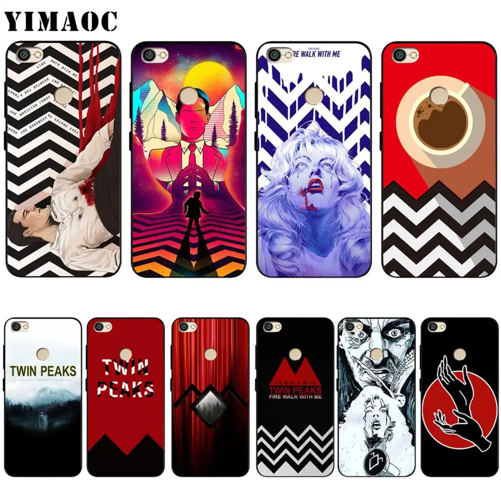 Силиконовый чехол YIMAOC Twin Peaks Fire Walk with Me для Xiaomi Redmi Note 4 4x 4a 5 5a 6 8 Pro Prime Plus | Мобильные
