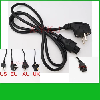 

High quality 20pcs Wholesale AC Power Cord cable for laptop adapter lead Adapter EU US AU UK Plug All Available