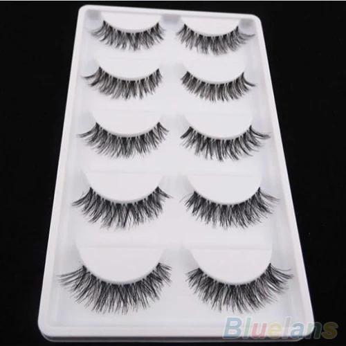 5 пар/комплект накладные ресницы 4ccz|eye lashes extension|lash extensioncross false eyelashes |