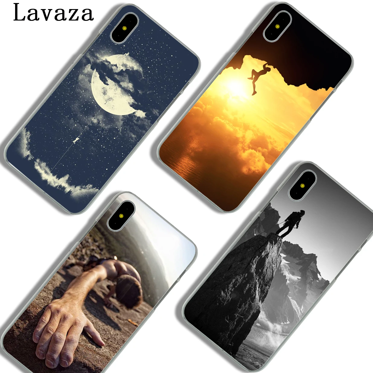 Твердый чехол для телефона Lavaza Climbing Sports rock climbing iPhone XR X 11 Pro XS Max 7 8 6 6S 5 5S SE 4S 4