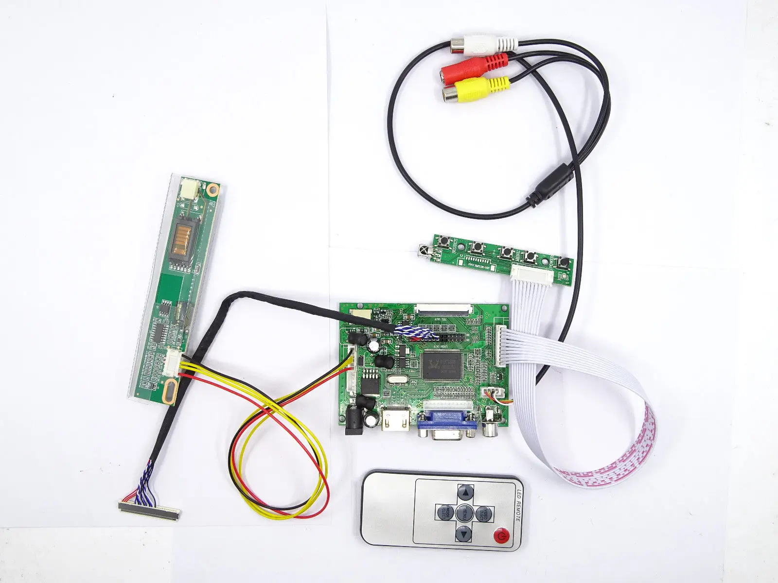 

Latumab New HDMI+VGA+AV IR Controller Driver Board DIY kit for LCD LP097X02-SLAA 1024X768 Free shipping