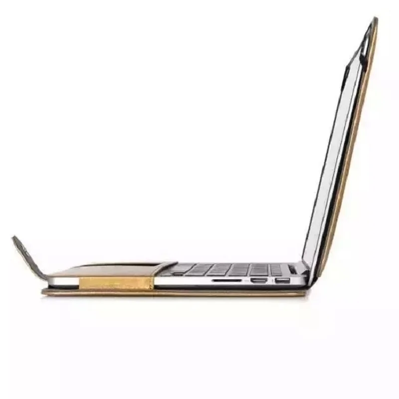 Новый чехол из искусственной кожи для Apple Macbook Air Pro retina 11 6 13 3 15 4 дюймов чехлы
