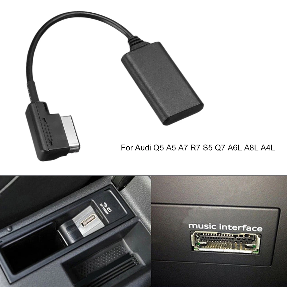 Ami MMI Bluetooth адаптер Aux кабель аудио радио для Audi Q5 A5 A7 S5 Q7 A4 A6 A8