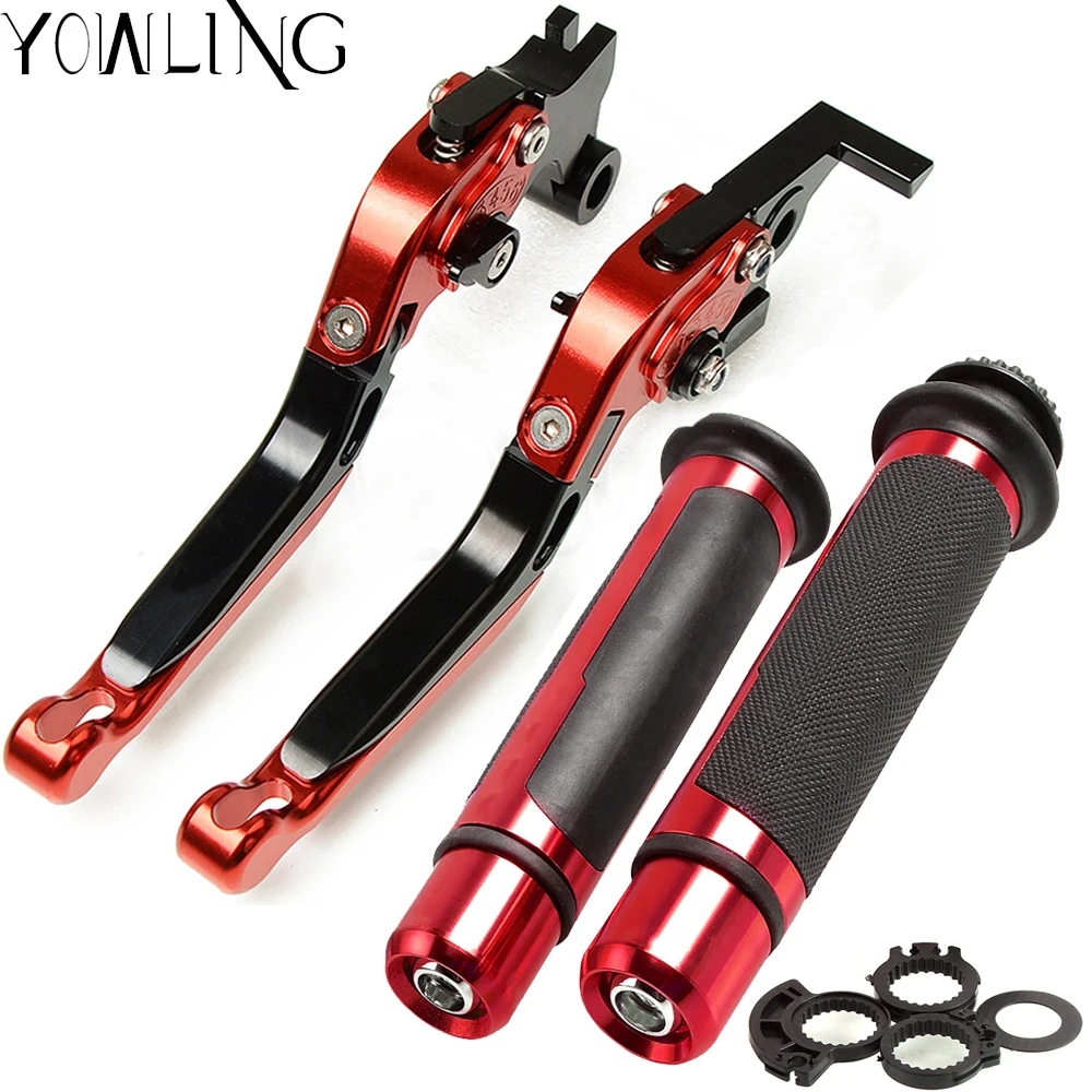 

Motorcycle Adjustable Brake Clutch Levers Handlebar Hand Grips Handbrake Handle For YAMAHA YZF R1 YZF-R1 YZFR1 1999 2000 2001