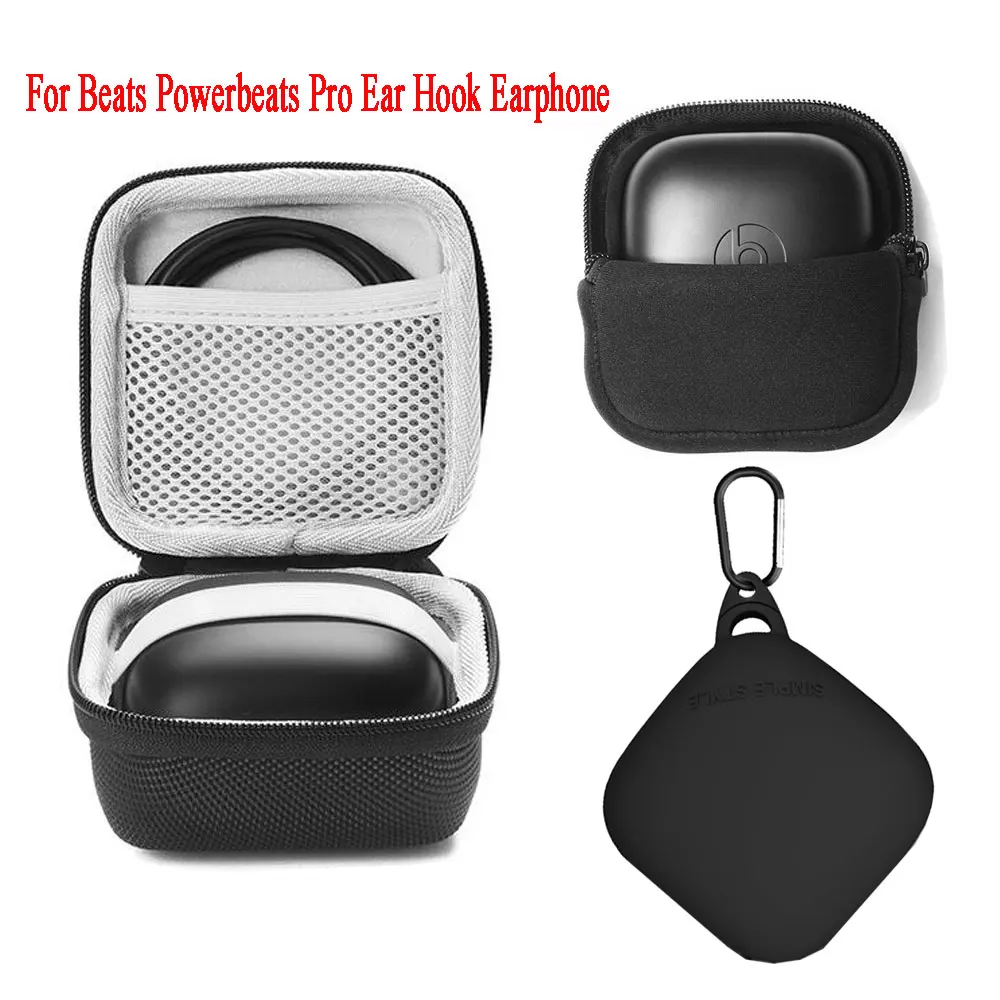 

New For Beats Powerbeats Pro Ear Hook Earphone Silicone Headset Full Protective Shockproof Waterproof EVA material Three choices