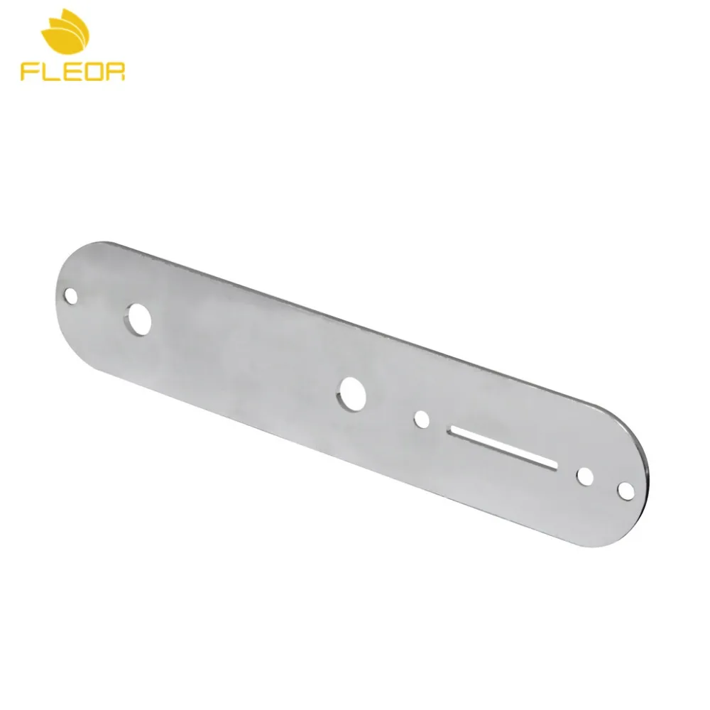 FLEOR Chrome гитарная панель управления Tele Control Plate для электрогитары|guitar controller|guitar control