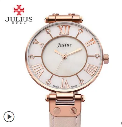 Julius женские часы корейский дизайн новинка 2016 модель кварцевые relogio feminino|feminino|feminino