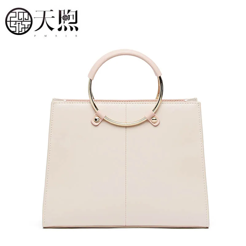 Peach Stil Hand Tasche Neue Handtasche Weibliche Atmosphärischen 2018 Blossom pink Mode Ring Pmsix camellia Messenger Chinesischen bestickt tYROAHqw