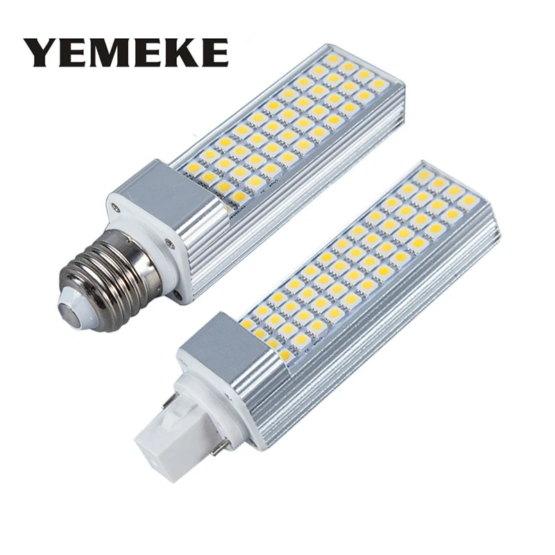 

LED Bulbs 5W 7W 9W 11W 13W E27 G24 LED Corn Bulb Lamp Light SMD 5050 Spotlight 180 Degree AC85-265V Horizontal Plug Light