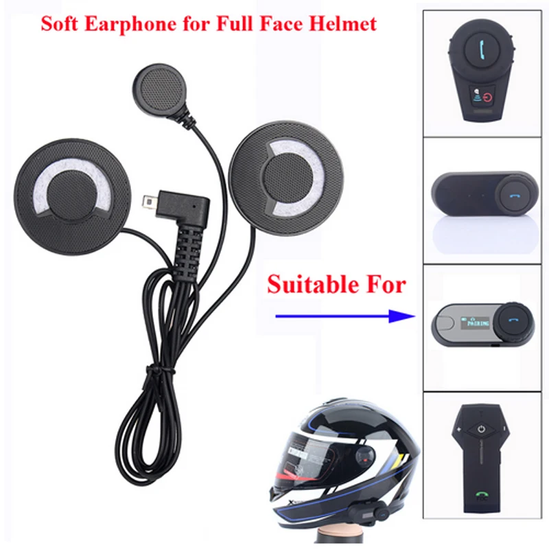 

Newst! FreedConn soft microphone headphone earphone for FDCVB T-COMVB TCOM-SC COLO Bluetooth Motorcycle Helmet Intercom