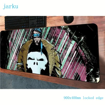 

Punisher skull mouse pads gel 900x400x2mm gaming mousepad gamer mouse mat pad game computer Customized desk padmouse laptop mat