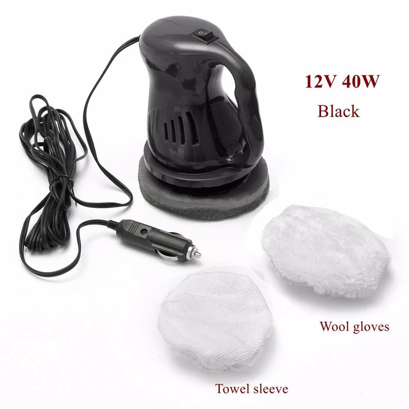 12V 40W Mini Electric Car Polishing Buffing Waxing Machine Waxer Polisher Tools Car Paint Care Repair Polisher Mayitr