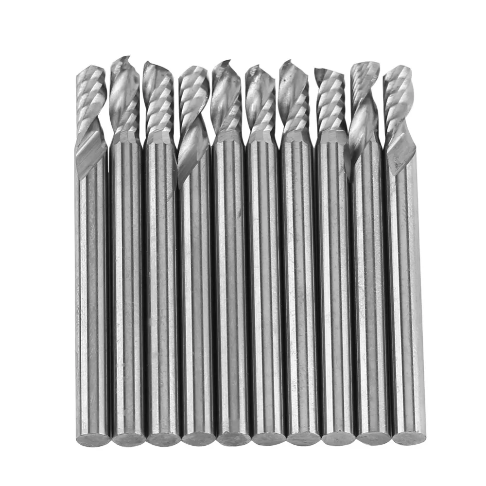 Buy 10Pcs Wood Cutting Bits Tools Set Milling Cutters