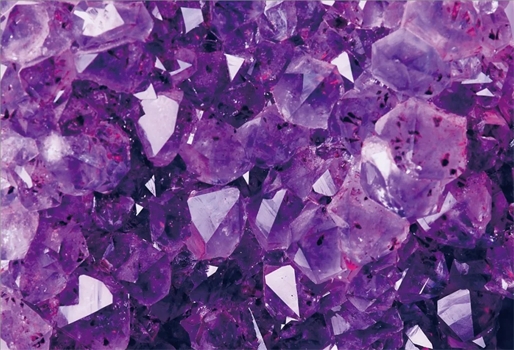 

Laeacco Purple Crystal Stone Baby Portrait Photography Backgrounds Customized Photographic Backdrops For Photo Studio