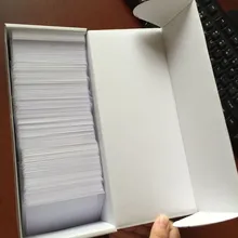 1000 шт./лот Печатный ПВХ 125 кГц TK4100/EM4100 радиокарточка