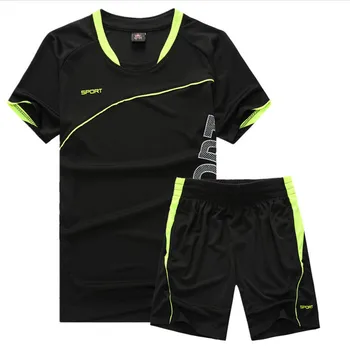

Men's Sportsuit Casual Tee Shirt Suits Mens T-Shirt + Shorts New Summer Tracksuit Male Casual Sets Asia Size M-5XL