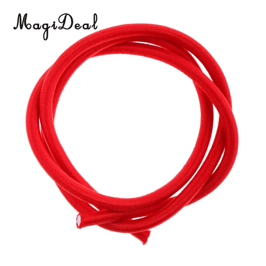 MagiDeal 6mm Red Heavy Duty Elastic Bungee Rope Shock Cord Tie Down Kayak Camping Boating Trailers Tarpaulin Caravan Canopy DIY 