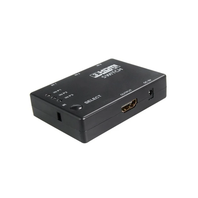 

HDMI 1080p HDTV 1.3b Splitter Switcher 3x1 Auto Switch 3-In-1-Out Adapter