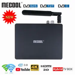 2019 TVBOXMecool K6 DVB-S2 DVB-T2 DVB-C Android7.0, 2 Гб оперативной памяти, 16 Гб встроенной памяти, USB3.0 2,4/5gwifi Hisilicom3798mPK KIII PRO KIIPRO KI PROset компьютерной приставки к