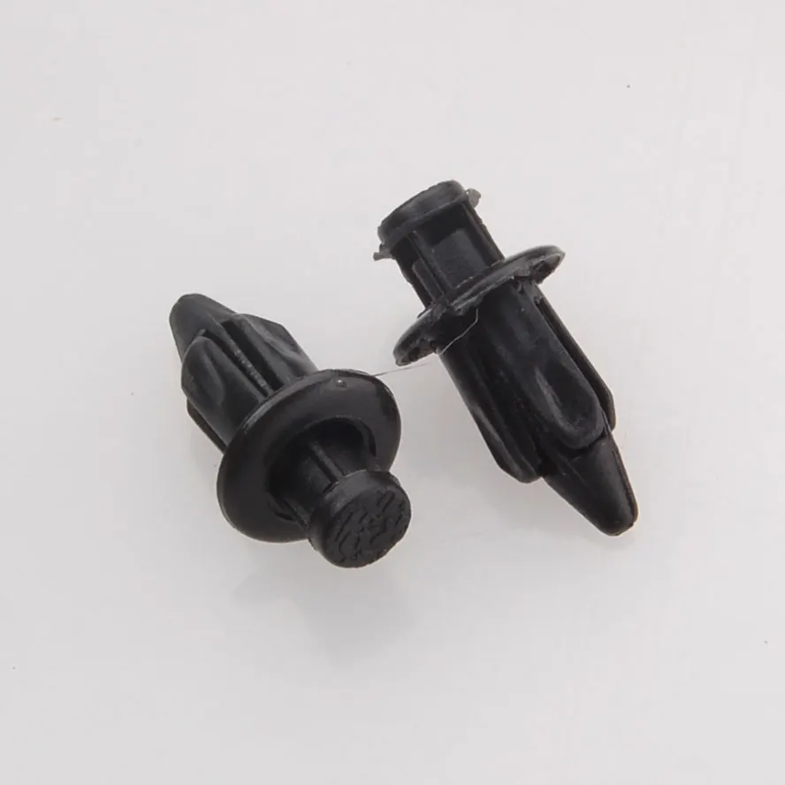 25pcs Nylon Bumper Cover Push Ty Retainer Fasten Clip 14x11x7mm