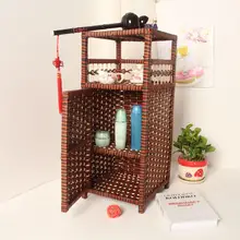 Bedside table recommended pink cabinet princess powder children's room small cabinets rural sandwich narrow cabinet shelf grass