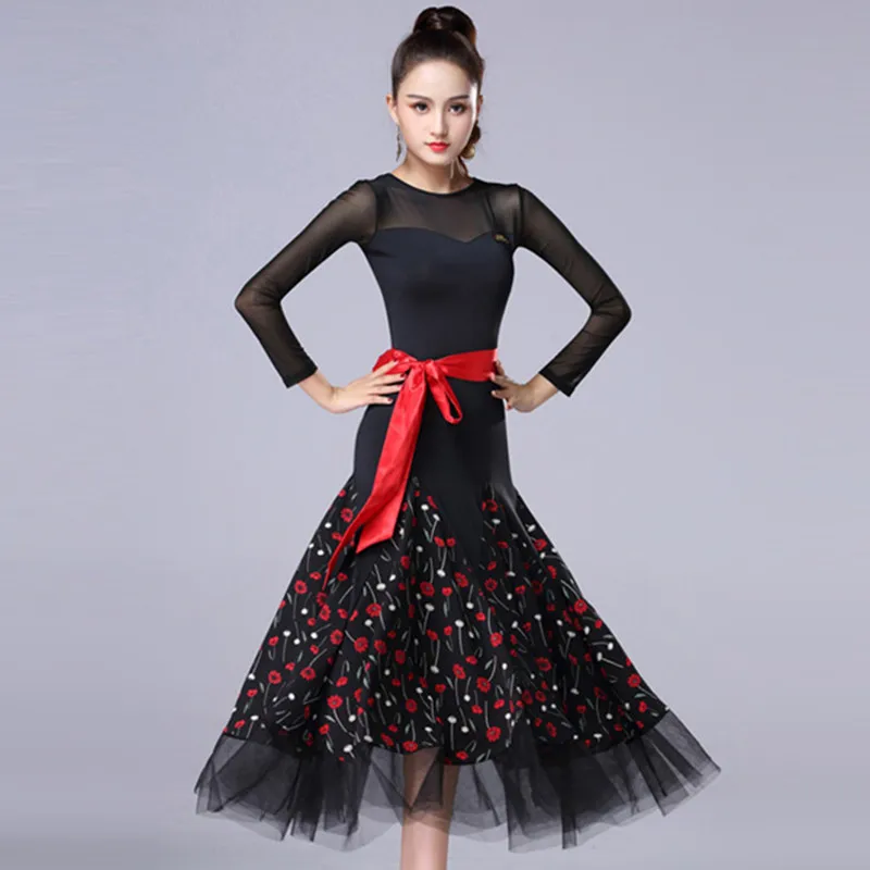 

ballroom dress for women latin ballroom dancing dresses dance wear women Spanish dress fringe party dress modern dance costumes
