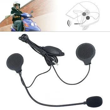 

Universal Plastic CS-053 Headset Helmet Earphone 3.5MM Plug Motorcycle Headphone Handsfree with MIC Fit for MP3 MP4 hot