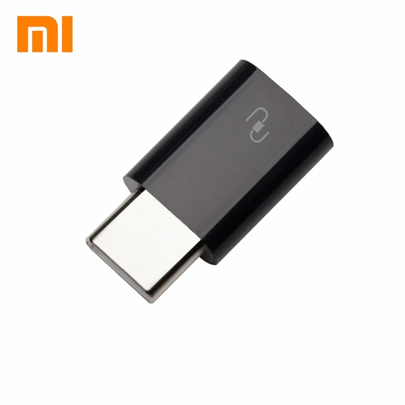 Оригинальный Xiaomi usb type C адаптер USB 3 1 штекер Micro Женский кабель конвертер Прямая