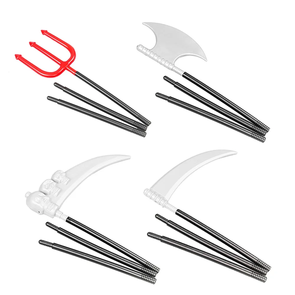 

Simulation Plastic Weapon Sickle Halloween Carnival Party Cosplay Kids Trick Toy