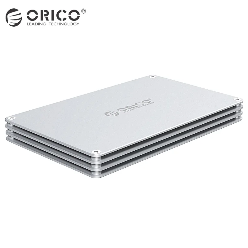 ORICO 2.5Inch DIY HDD Enclosure SATA to USB3.0 Type-C Aluminum Hard Drive Box External Type C HDD Case for HDD Samsung Seagate ORICO 2.5Inch DIY HDD Enclosure SATA to USB3.0 Type-C Aluminum Hard Drive Box External Type C HDD Case for HDD Samsung Seagate