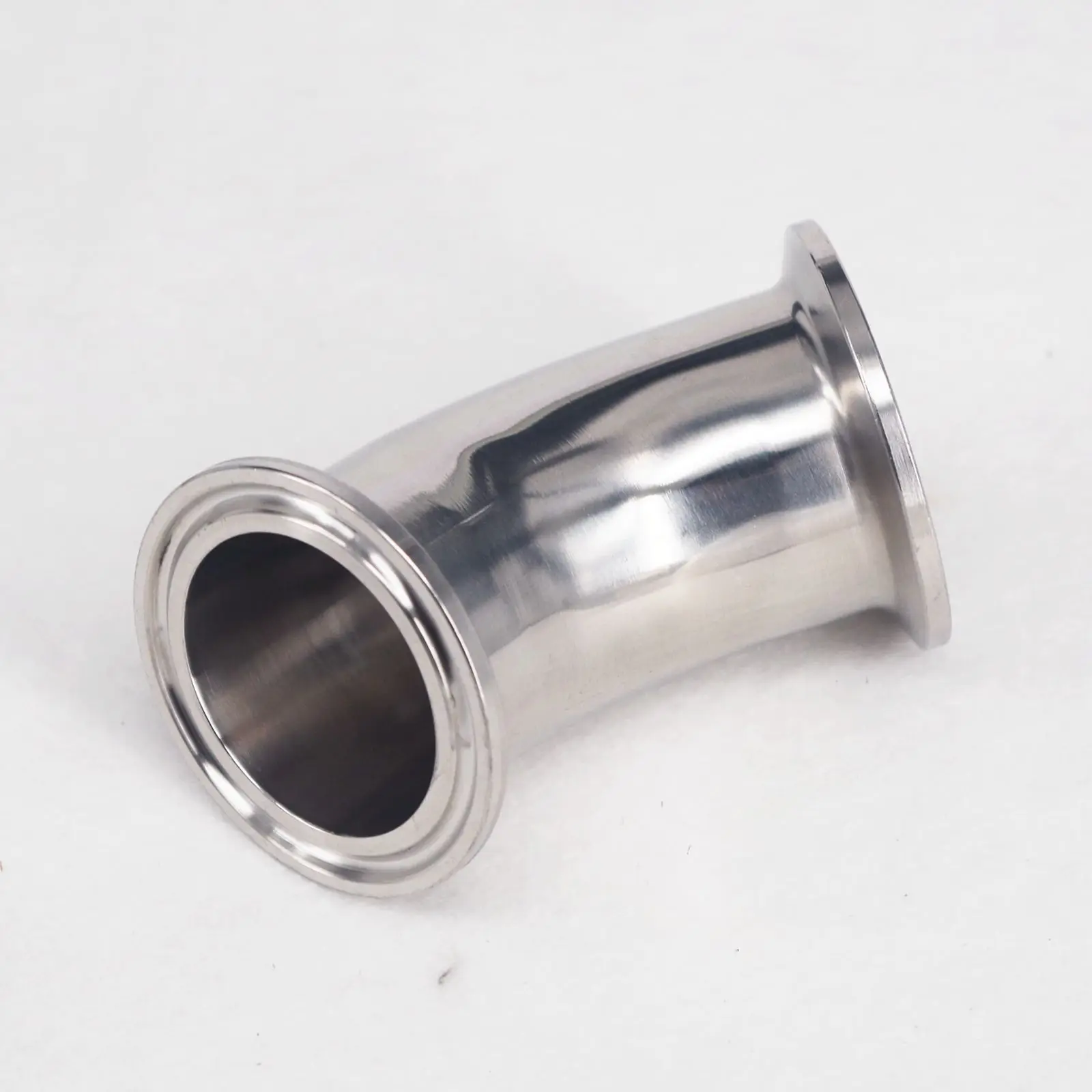 38MM OD 1-1/2" Sanitary Ferrule Elbow 90 Degree Pipe Fitting SS316 Tri Clamp NPT 