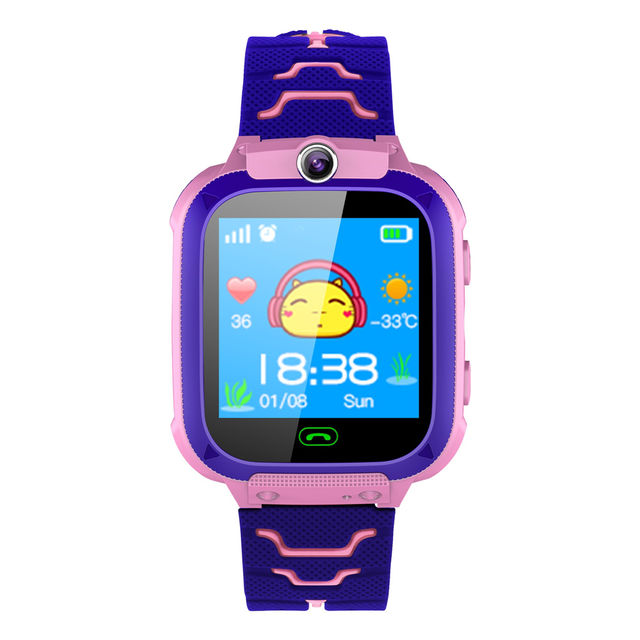 Waterproof Square Smart Watch with SOS Funcion